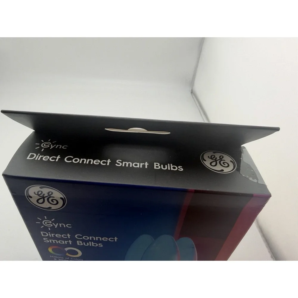 GE Cync E12 Candelabra Smart LED Bulbs Smart Home WiFi Color changing 3 bulbs